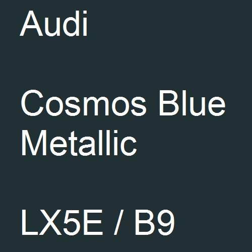 Audi, Cosmos Blue Metallic, LX5E / B9.